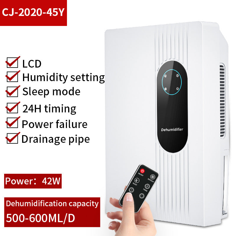 Dehumidifier home dehumidifier silent bedroom basement dehumidifier small moisture absorption dryer dehumidifier