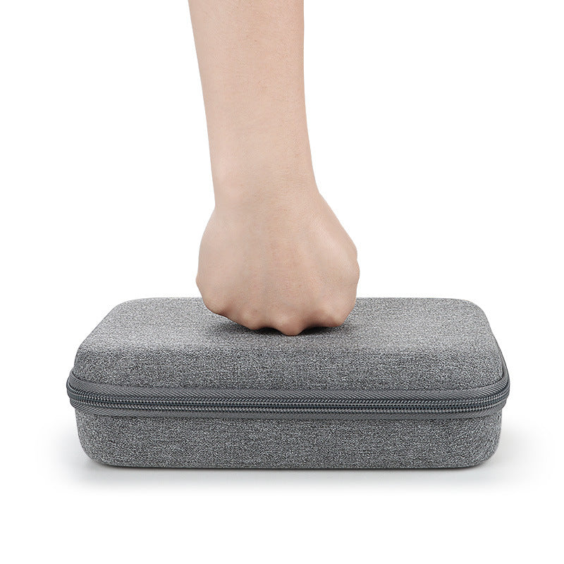 Double-layer mobile hard disk storage bag, data cable, U disk, power bank, digital storage box, EVA hard shell, shockproof and drop-resistant