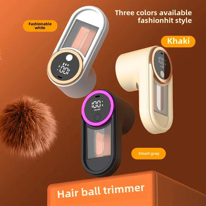 Hairball trimmer, digital shaver, rechargeable pill remover, shaving machine, hair sucker, sweater, clothes trimmer