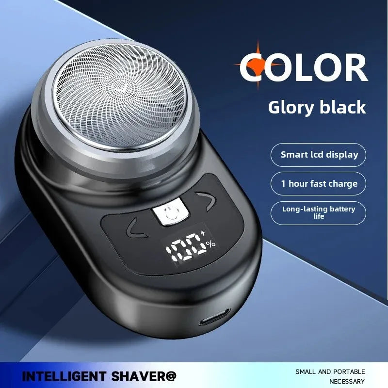 New Electric Shaver Men's Shaver Washable Mini Beard Sharpener Small Portable Rechargeable One Piece Delivery