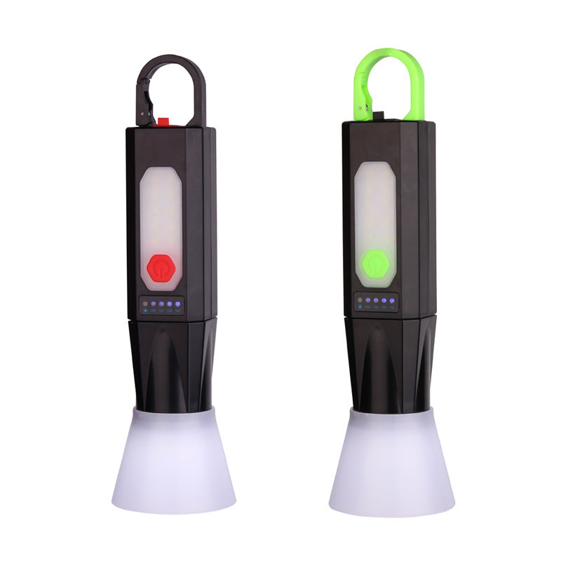 Outdoor Solar Camping Lights Telescopic zoom hanging multi-functional waterproof adventure emergency lighting camping lanterns