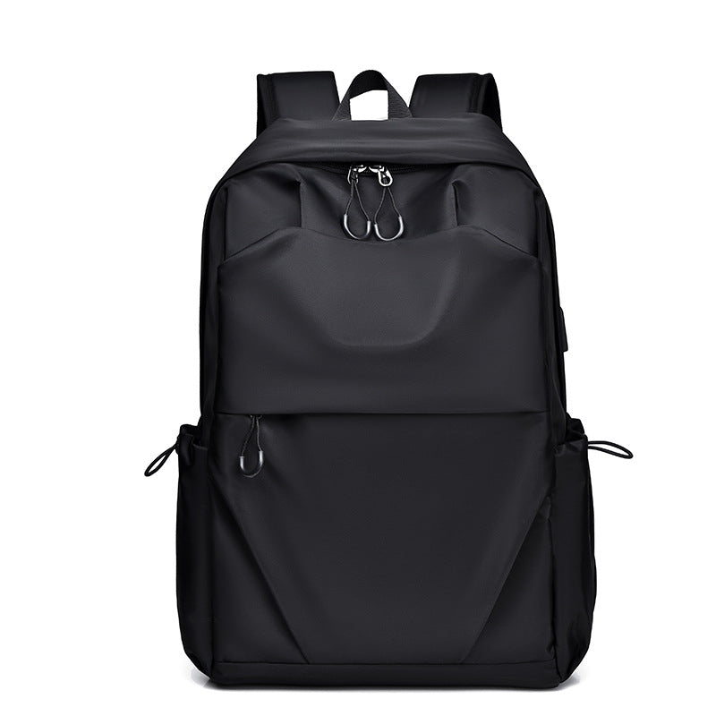 New fashion casual computer bag large capacity men's business backpack can be printed LOGO lightweight student backpack