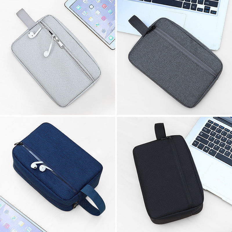 Digital accessories storage bag, mouse data cable, mobile power protection bag, U disk, U shield, charging head, organizer box