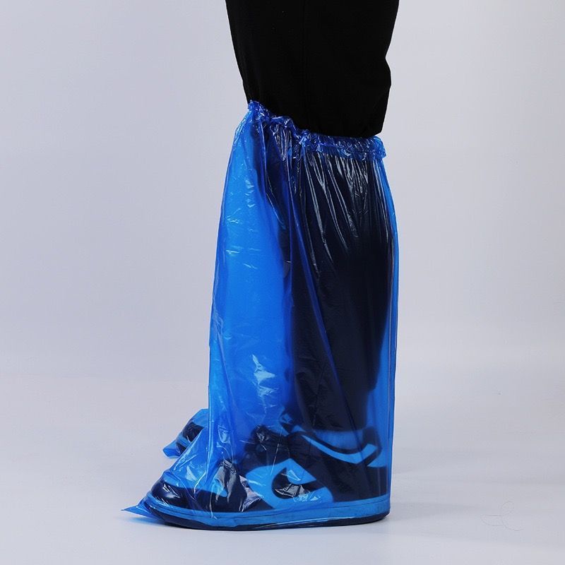 Disposable rain boot shoe covers, waterproof artifact for rainy days, thickened boot covers, outdoor men's and women's anti-slip wear-resistant foot covers