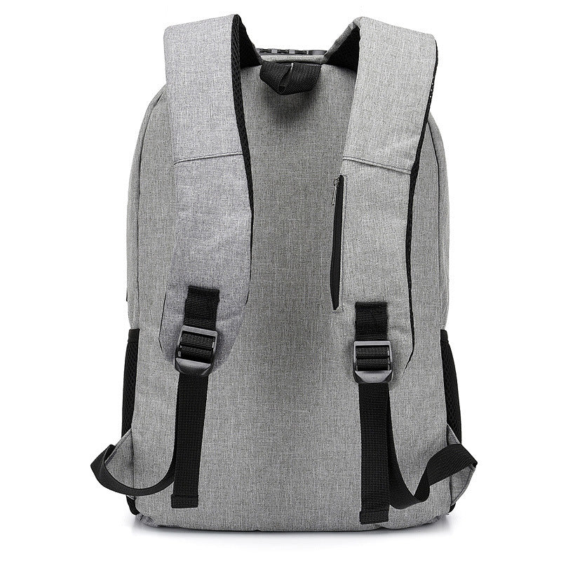 Backpack USB Rechargeable Backpack Fashion Student School Bag Large Capacity Business Computer Backpack