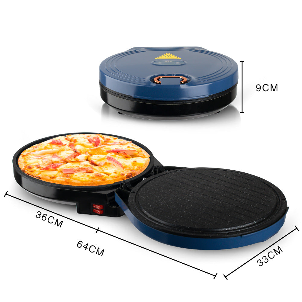 New electric baking pan household double-sided heating pancake pancake pancake machine suspension deepening enlarged pancake pan
