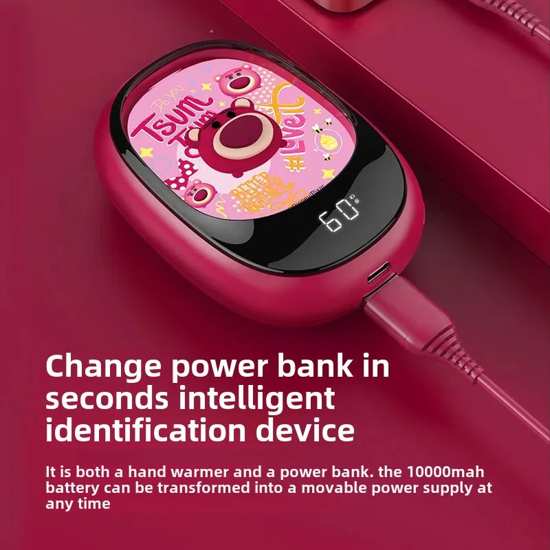 New Hand Warmer Mini USB Power Bank Hand Warmer 2-in-1 Baby Hand Warmer Gift E-commerce Wholesale