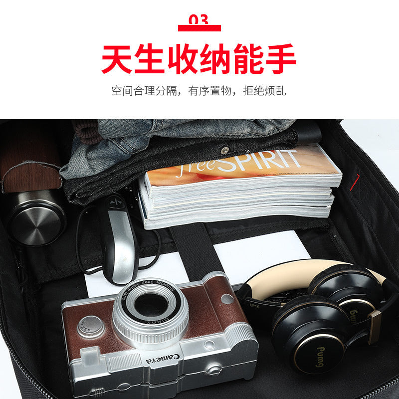 New travel backpack super large capacity multifunctional travel men's crossbody bag