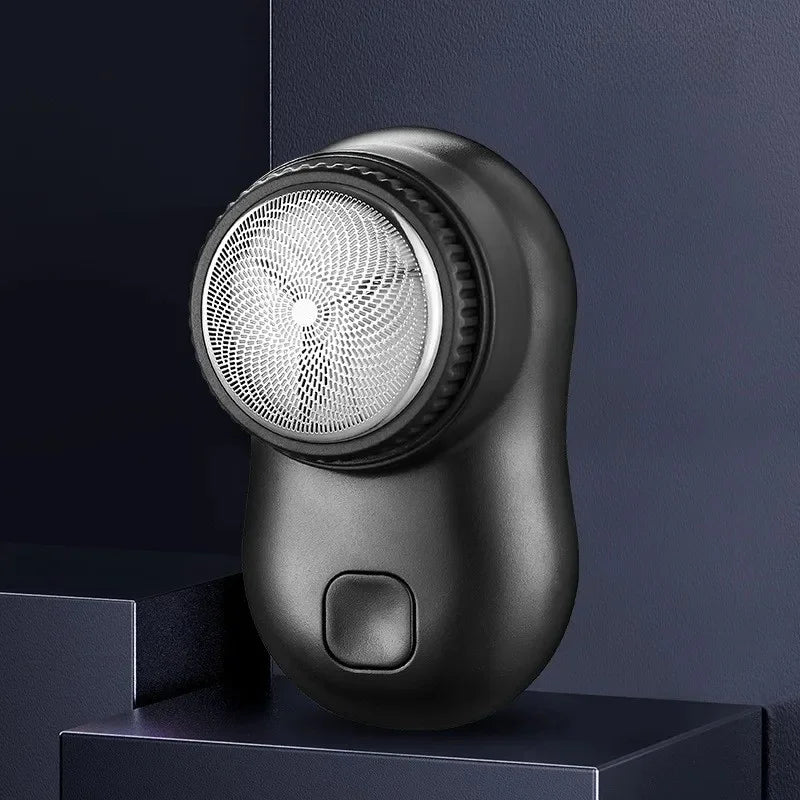 New Electric Shaver Men's Shaver Washable Mini Beard Sharpener Small Portable Rechargeable One Piece Delivery