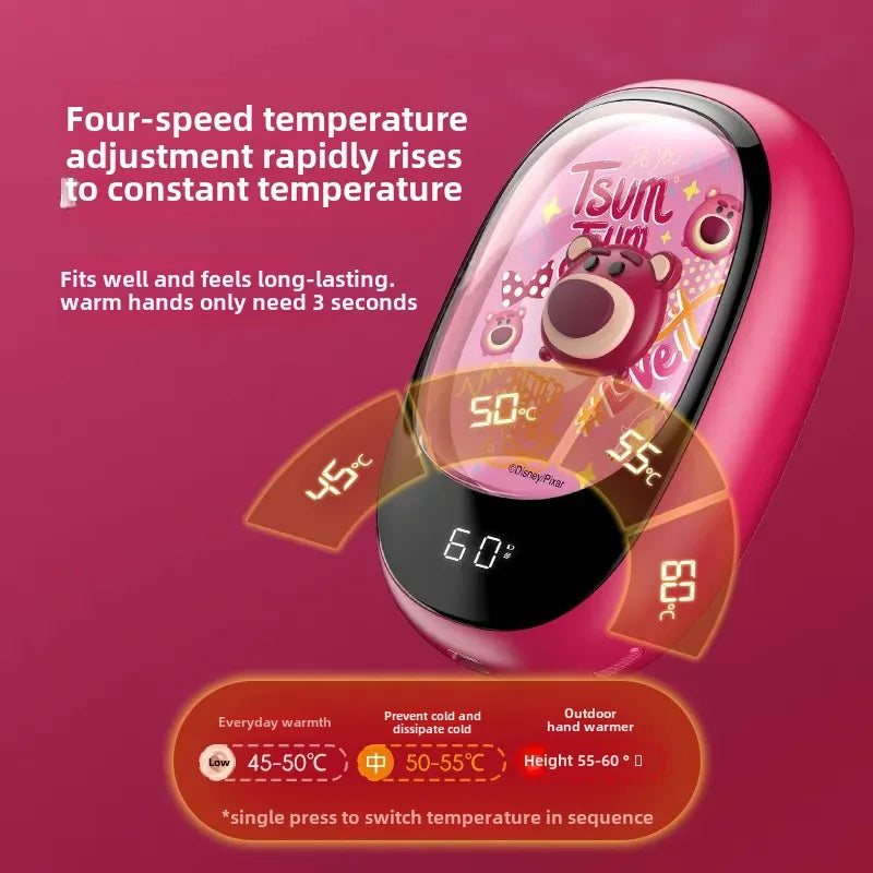 New Hand Warmer Mini USB Power Bank Hand Warmer 2-in-1 Baby Hand Warmer Source Factory Wholesale Genuine