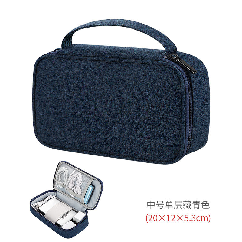 Multi-functional mobile phone digital accessories storage bag, mobile phone bag, U disk power bank, mobile hard disk, data cable storage bag