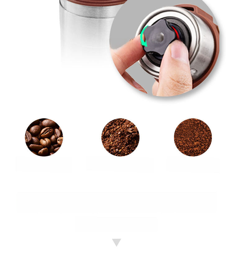 Manufacturer's Source Portable Hand Coffee Maker 304 Stainless Steel Grinder Upgrade the new manual grinder