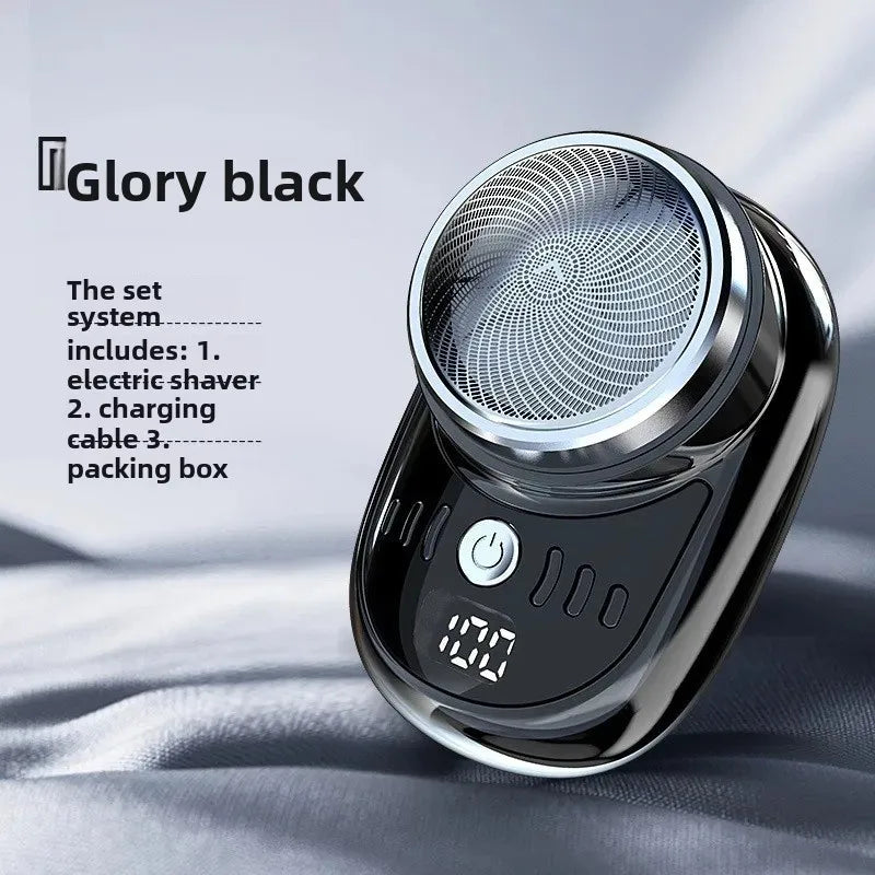 New Electric Shaver Men's Shaver Washable Mini Beard Sharpener Small Portable Rechargeable One Piece Delivery