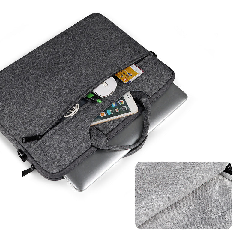 Wholesale Shoulder Laptop Bag Waterproof Briefcase 131415.6 inch Men & Women Can Print Logo