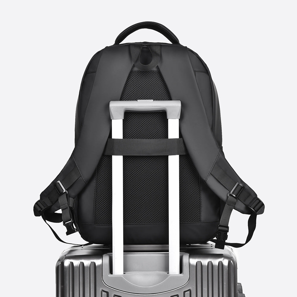 Travel computer backpack supports printed LOGO large capacity college student men's business waterproof backpack