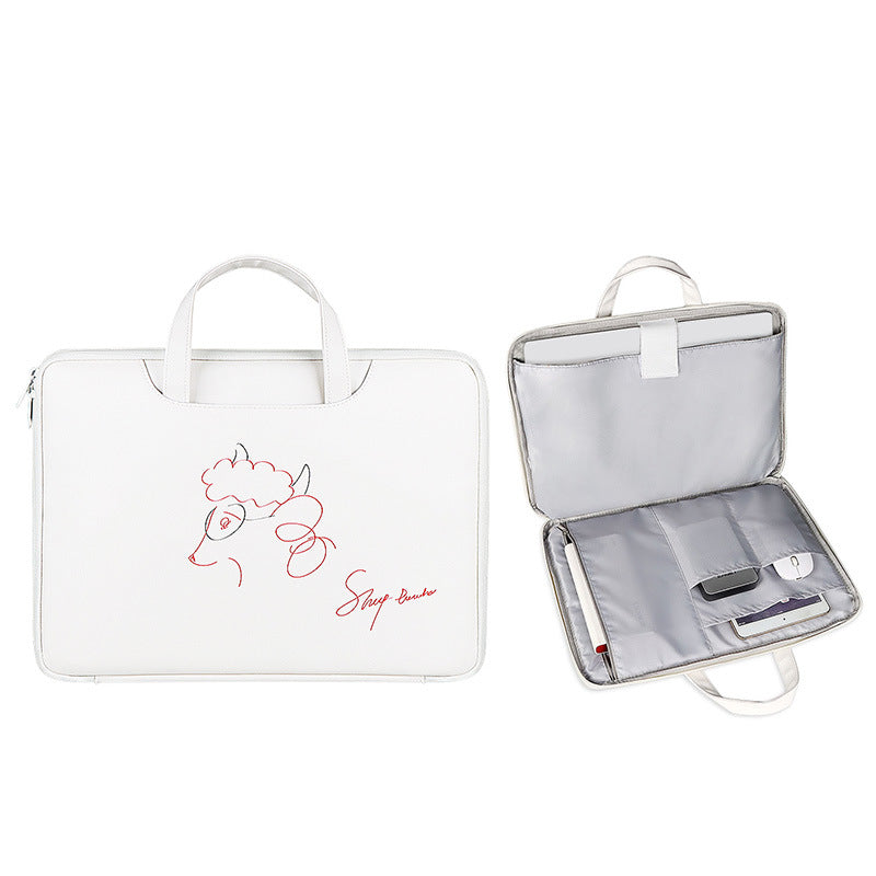 Laptop Sleeve Bag Waterproof 14 Inch Female Cute Little Fresh Air13.3 Sleeve Pro