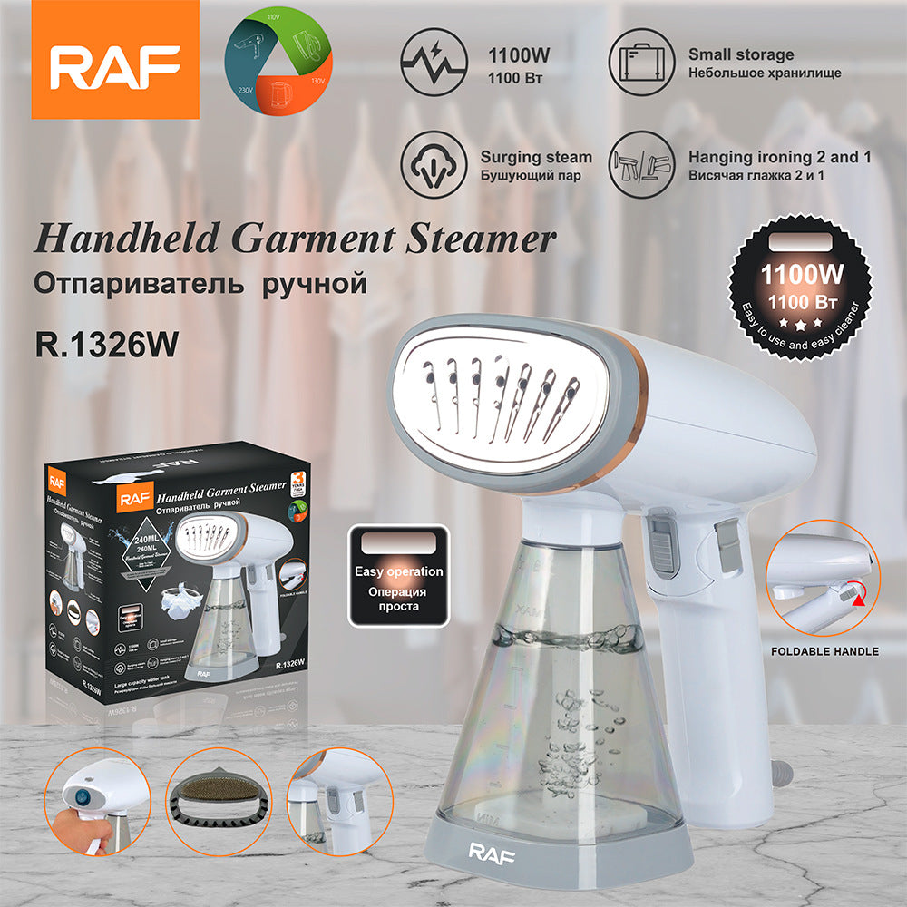 Cross-border handheld garment steamer home travel folding three gear portable small mini steam iron brush ironer