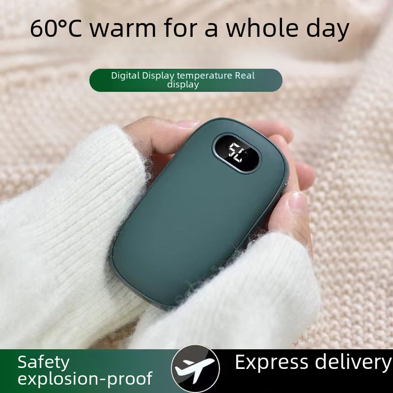 Hand Warmer Charging 2-in-1 Portable Rechargeable USB Baby Warmer New Company Annual Meeting Gift Items Can Be Printed
