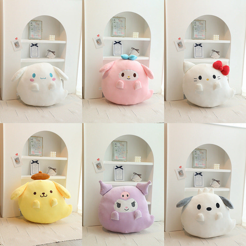 Cartoon soft cute new little devil paca dog pudding dog pillow living room sofa bedroom bed pillow can be wholesale
