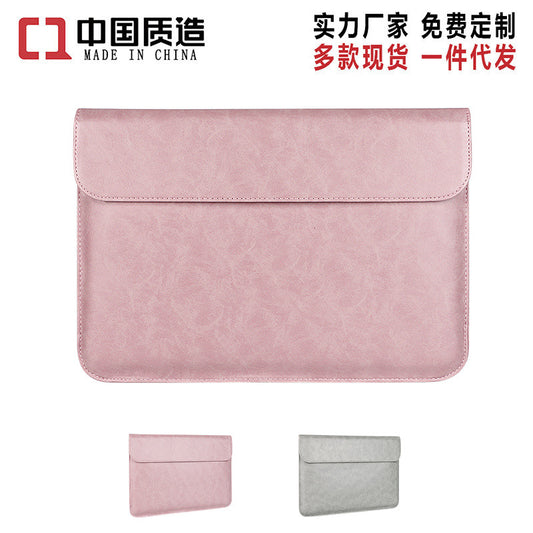 Wholesale Macbook Laptop Tablet Sleeve Protective Leather Case 1345.6 inch Ultrabook pro