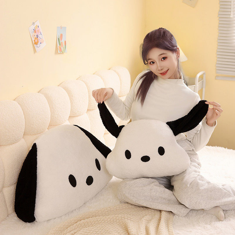 Large Pacha Dog Miffy Rabbit Bedside Pillow, Bedroom Bed, Sofa Cushion, Upholstered Large Backrest, Drama Chase Large Pillow