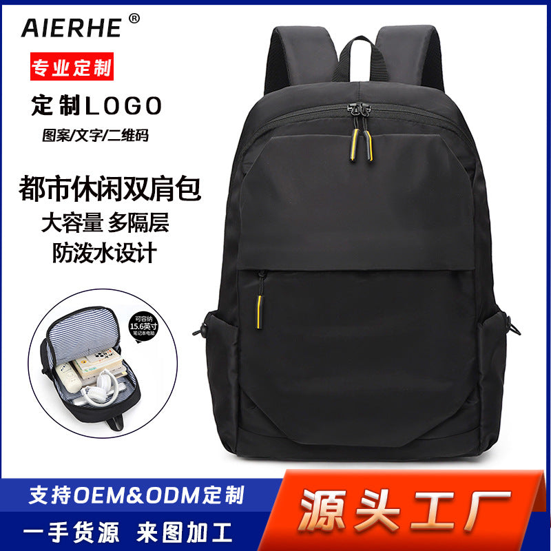 Cross border men's backpack business commuter casual computer bag large capacity travel backpack college student school bag printing