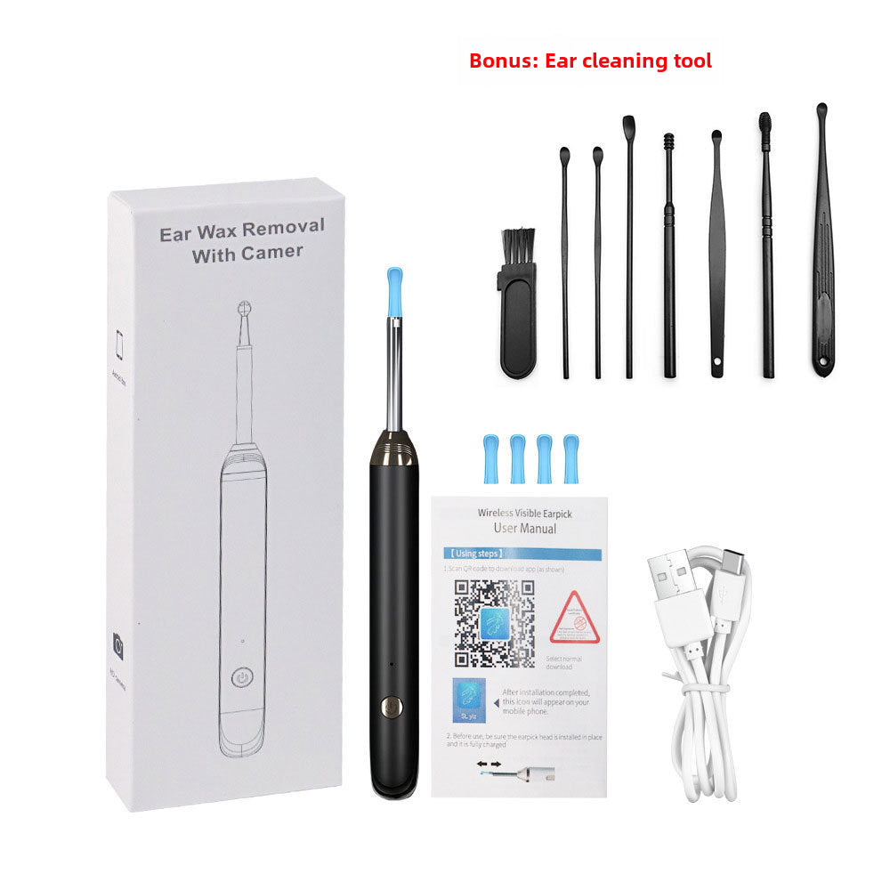 SL0011WIFI version of the visual ear picker high-definition luminous integrated spoon ear canal cleaning visual ear picker artifact