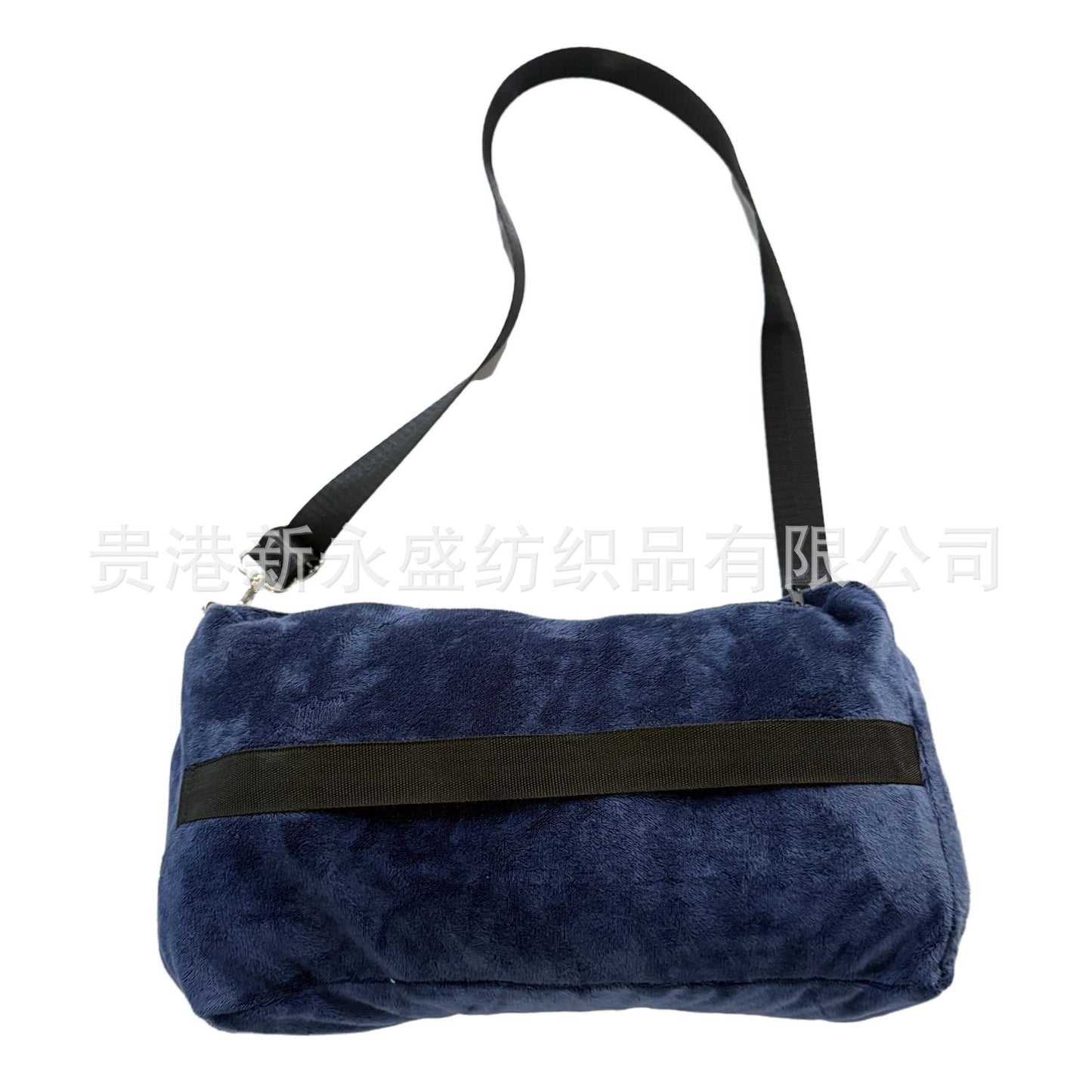 popular travel U-shaped pillows can be filled with clothes, luggage pillowcases, soft plush filled multi-functional pillows