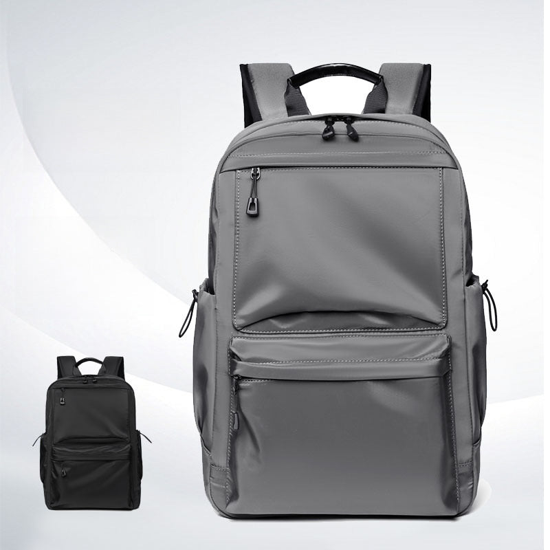 Cross-border casual backpack for male students school bag waterproof computer backpack printable logo for business travel men's backpack