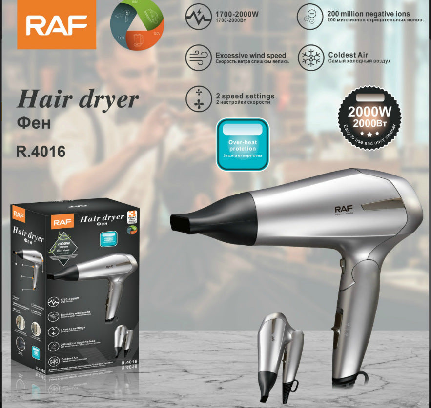 Hair dryer 2200W hot and cold air dryer high power home hotel hair dryer hair dryer hair dryer R.4016