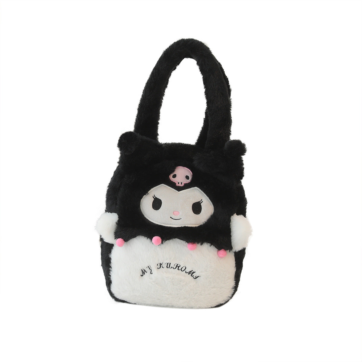Cartoon Melody plush handbag wholesale children's outing handbag outing handbag picnic soft girl shoulder bag