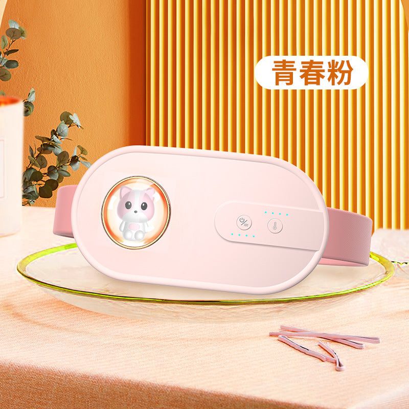 Warm uterine belt, rechargeable menstrual period, warm uterus, warm palace, cold to relieve stomach pain, meridian protection, waist artifact, female