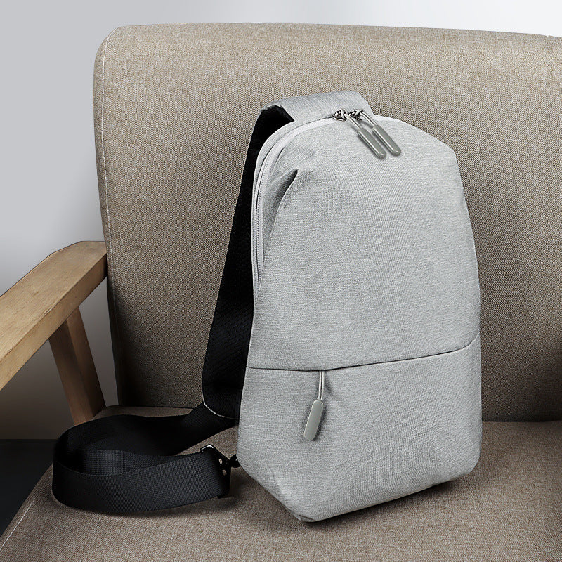 Chest bag, men's shoulder bag, women's crossbody bag, casual sports belt bag, portable tablet, loose change, mobile phone, ipad waist bag