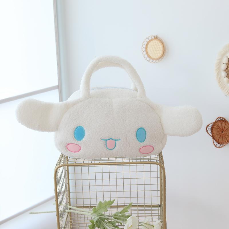 Hot Selling Cartoon Soft Cute One Shoulder Bag Plush Student Handbag Office Worker Storage Women's Large Capacity Crossbody Bag
