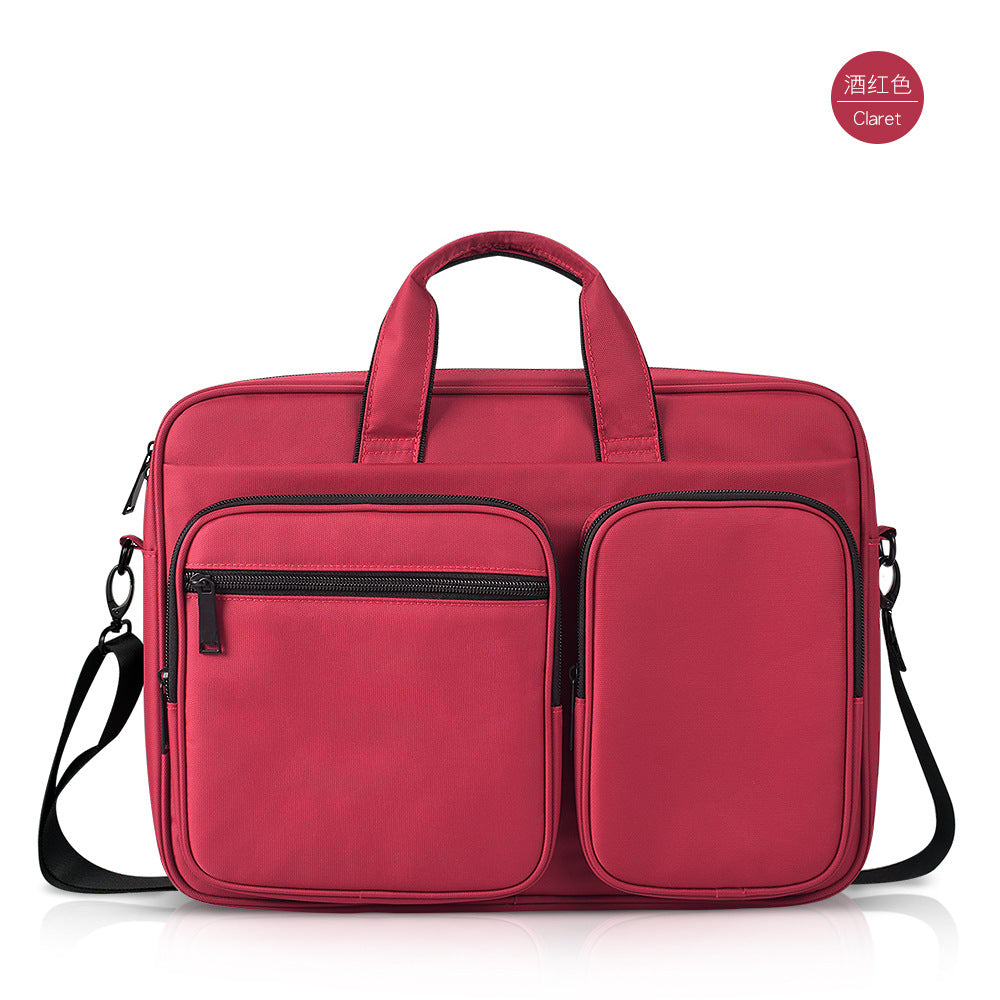 Wholesale Shoulder Laptop Bag Waterproof Briefcase 131415.6 inch Men & Women Can Print Logo