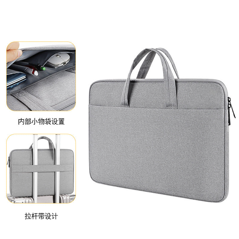 Wholesale Shoulder Laptop Bag Waterproof Briefcase 131415.6 inch Men & Women Can Print Logo