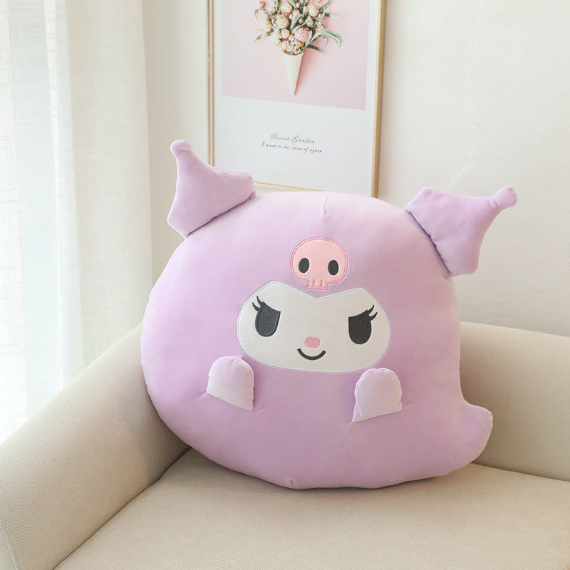 Cartoon soft cute new little devil paca dog pudding dog pillow living room sofa bedroom bed pillow can be wholesale