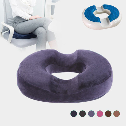 Memory foam hemorrhoids cushion Buttocks hollow cushion Beautiful pregnant woman butt cushion office cushion Manufacturers wholesale