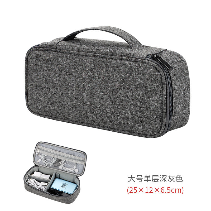 Multi-functional mobile phone digital accessories storage bag, mobile phone bag, U disk power bank, mobile hard disk, data cable storage bag