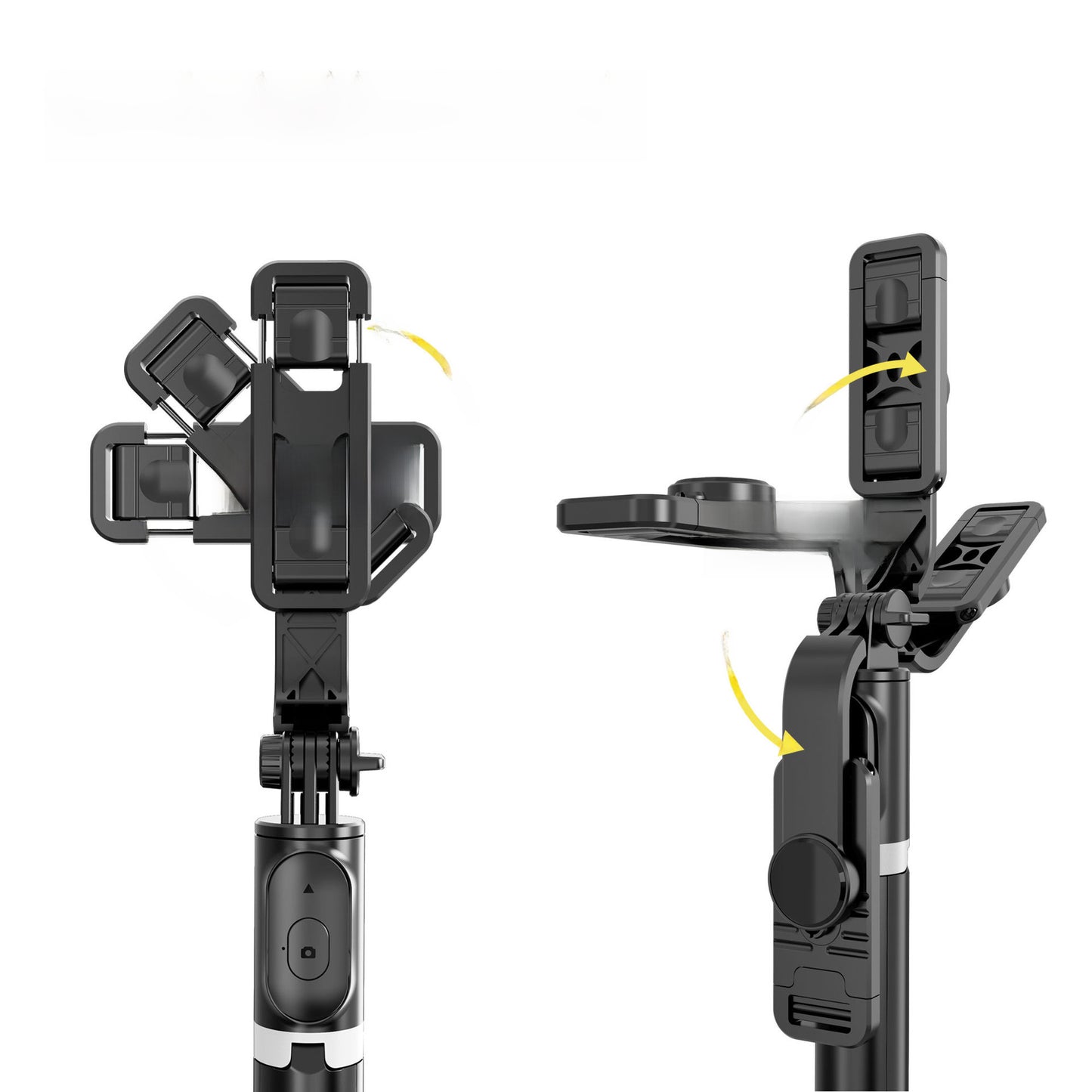 The popular Q02 Bluetooth selfie stick, portable all-in-one tripod, 1 meter horizontal and vertical shooting, multi-functional live broadcast stand, universal