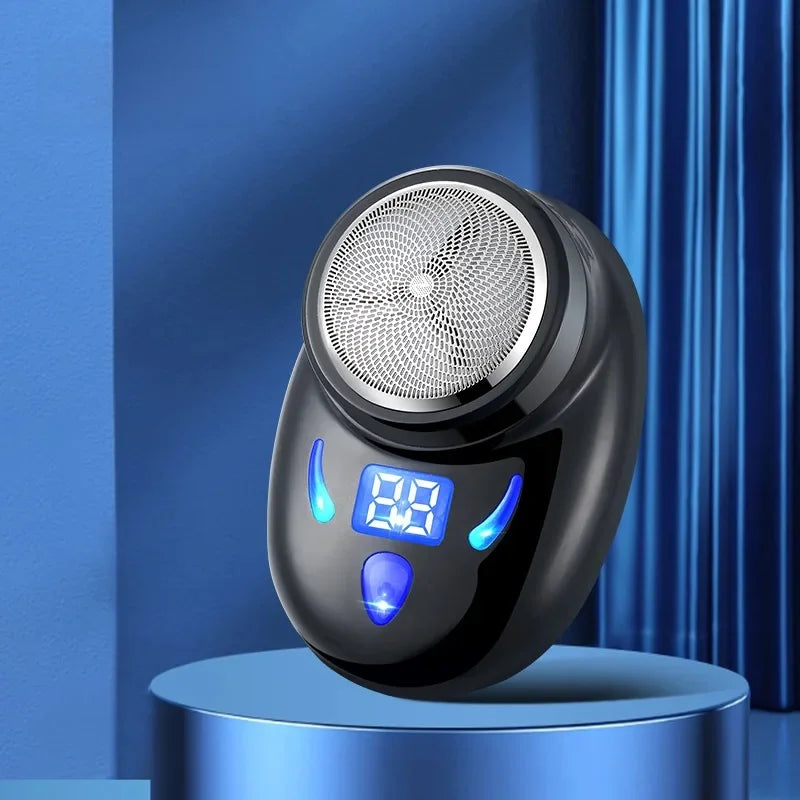 New Electric Shaver Men's Shaver Washable Mini Beard Sharpener Small Portable Rechargeable One Piece Delivery