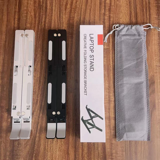 N3 Laptop Stand Foldable Lifting Portable Base Cooling Bracket Desktop Vertical Aluminum Alloy Computer Stand