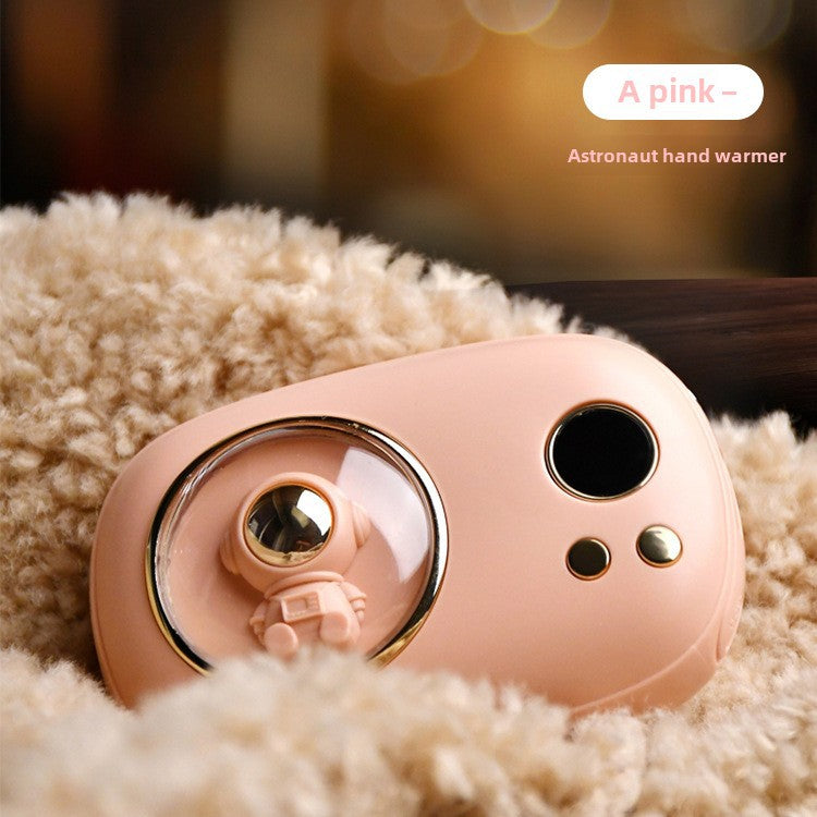 New hand warmer charging digital display temperature control double-sided heating USB charging baby hand warmer gift wholesale