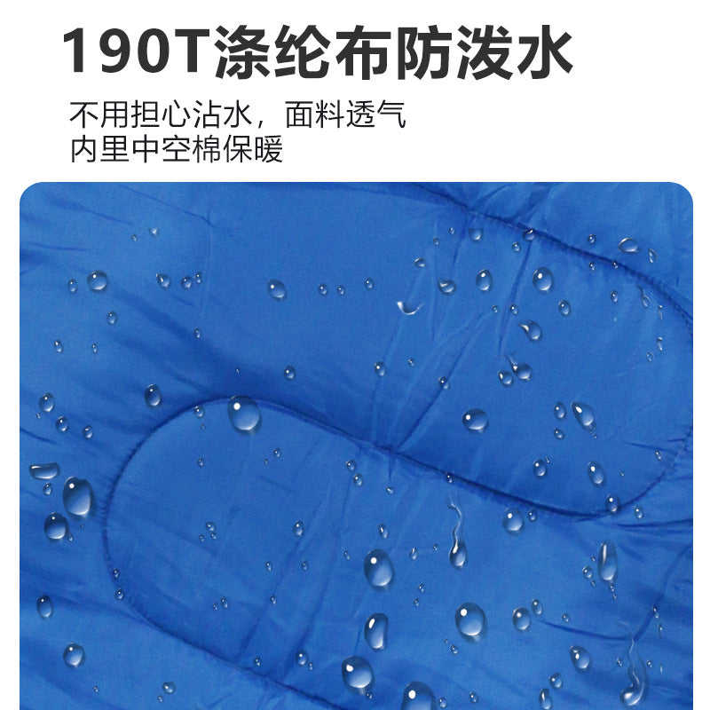 Envelope Sleeping Bag with Hood – Multiple Weights & Colors