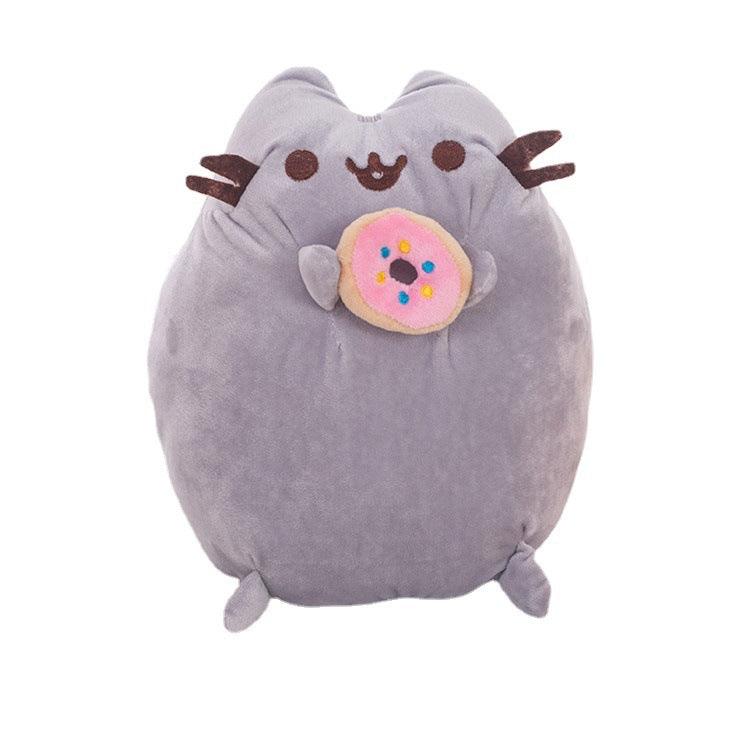 Fat kitten plush kids sleeping companion ragdoll cartoon biscuit ice bullying pillow office worker seat pillow