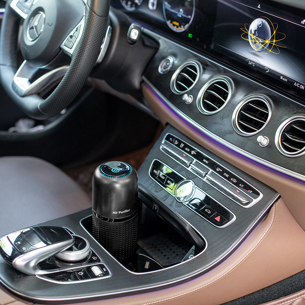 Formaldehyde removal car air purifier household small air purifier indoor formaldehyde anion sterilization