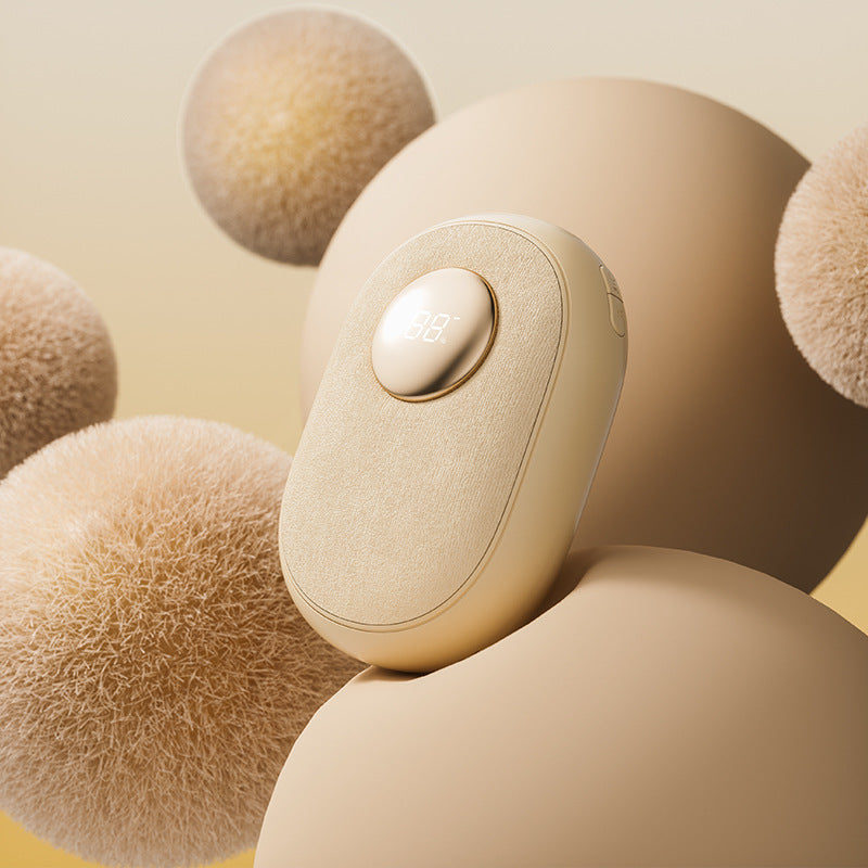 Rechargeable Digital Hand Warmer with Massage | Portable USB Winter Gift