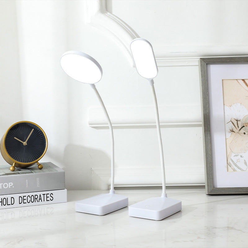Cross-border LED Rechargeable Eye Protection Table Lamp Creative Foldable Learning Eye Protection Reading Book Lamp Student Dormitory Bedside Lamp