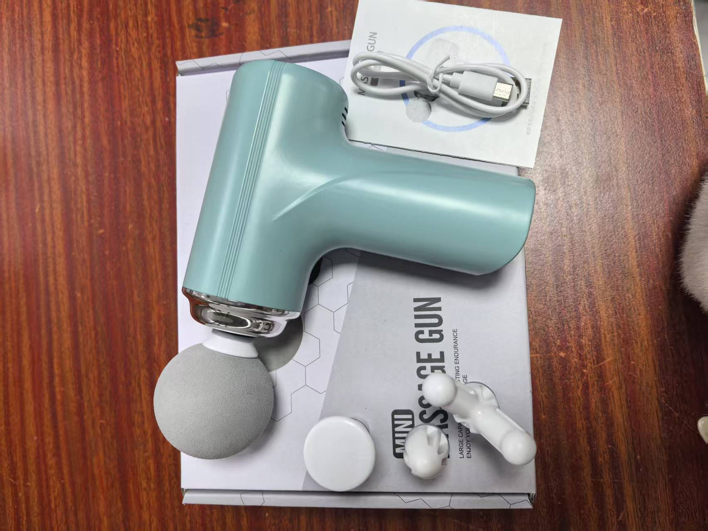 Mini Fascia Gun - Portable Muscle Massager for Neck & Body Relief | Bombom