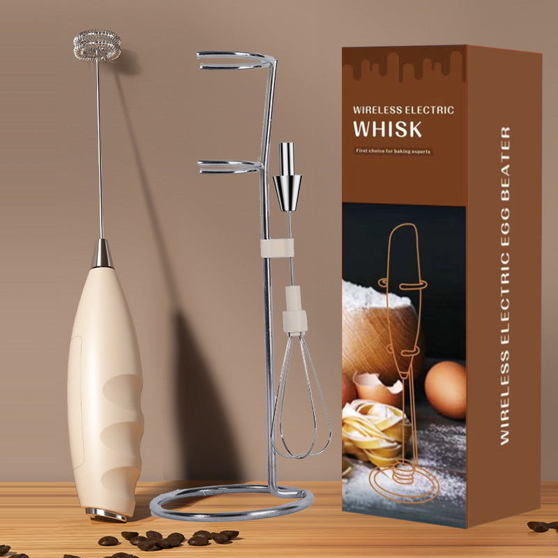 Milk frother, coffee frother, home electric milk frother, milk whisk, milk whisk, hand-held whisk, milk whisk, milk froth